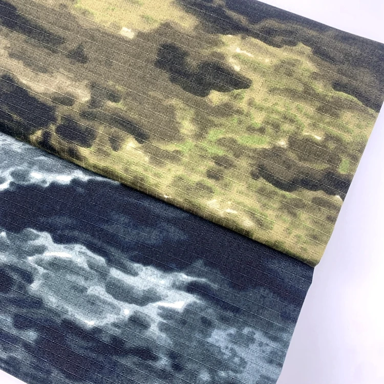 Родезии Кения цена за метр 160gsm 0 5 см * темно-синий поликоттон тканые workwer форма характеристики ковриков с печатью под заказ t/c Рип стоп Ткань