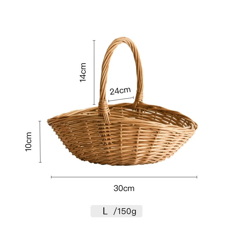 wholesale price wicker craft basket handmade willow baskets for fruit food