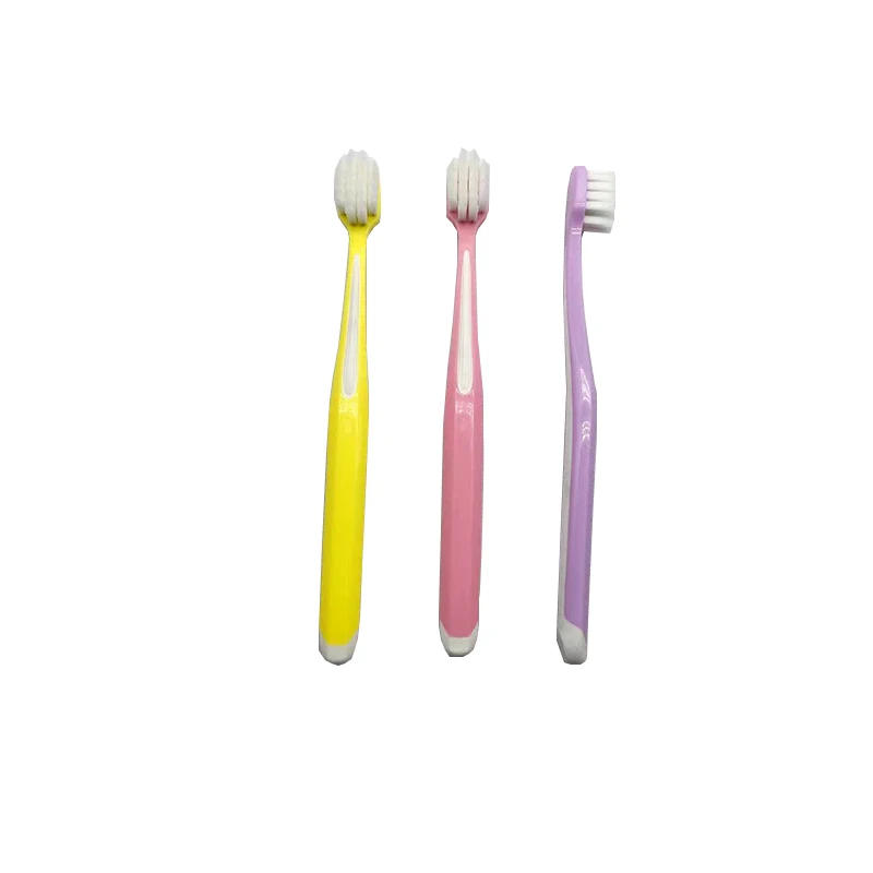extra soft silk nano bristle dental toothbrush soft customized