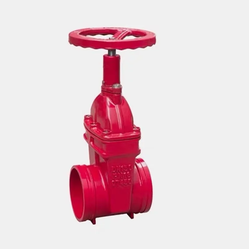 PN16 Non Rising Stem Groove Type Gate Valve DN50-DN300