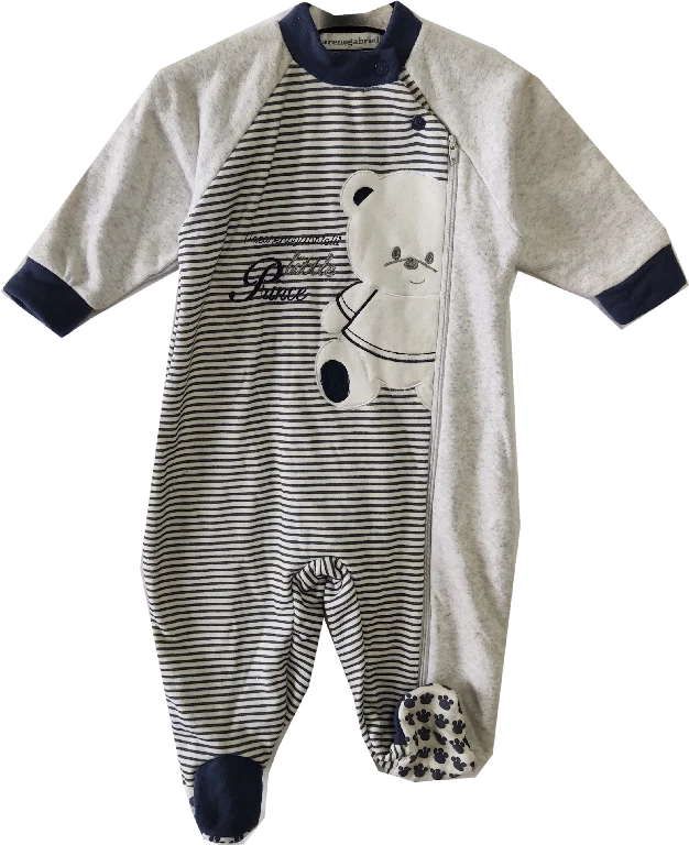 
Zipper Footies Long Sleeve O-neck Baby Wear Baby Jumpsuit Baby Clothing 