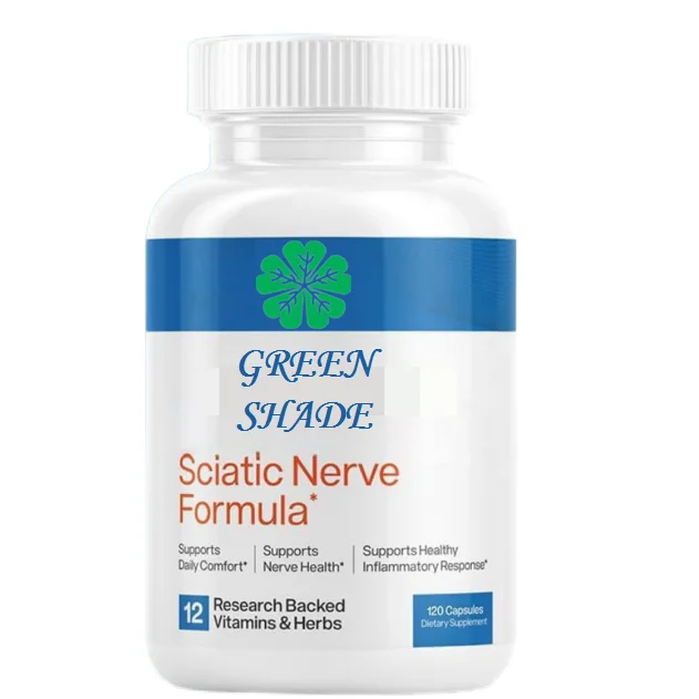 OEM effective sciatic health support supplements include Alpha Palm, pea, vitamin B complex, alpha-lipoic acid capsules
