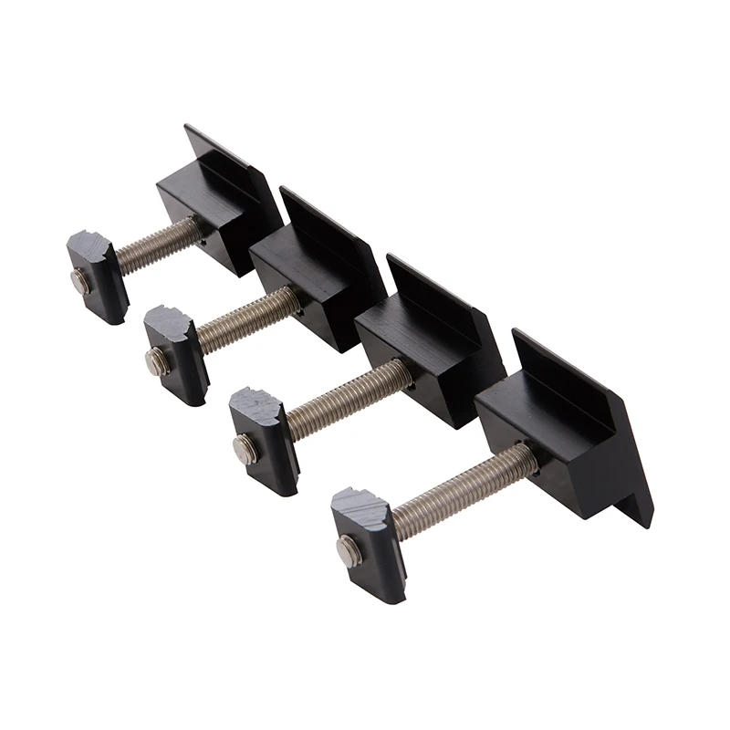 UISOLAR Solar Mounting System End Clamp Mid Clamp For Racking System Structure Solar Mount Rail Kits Solar Mounting System