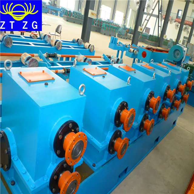 ZTZG China Factory Price ERW Pipe Making Machine for 25-80 mm NB Tube Mill for IS 1239 Standard