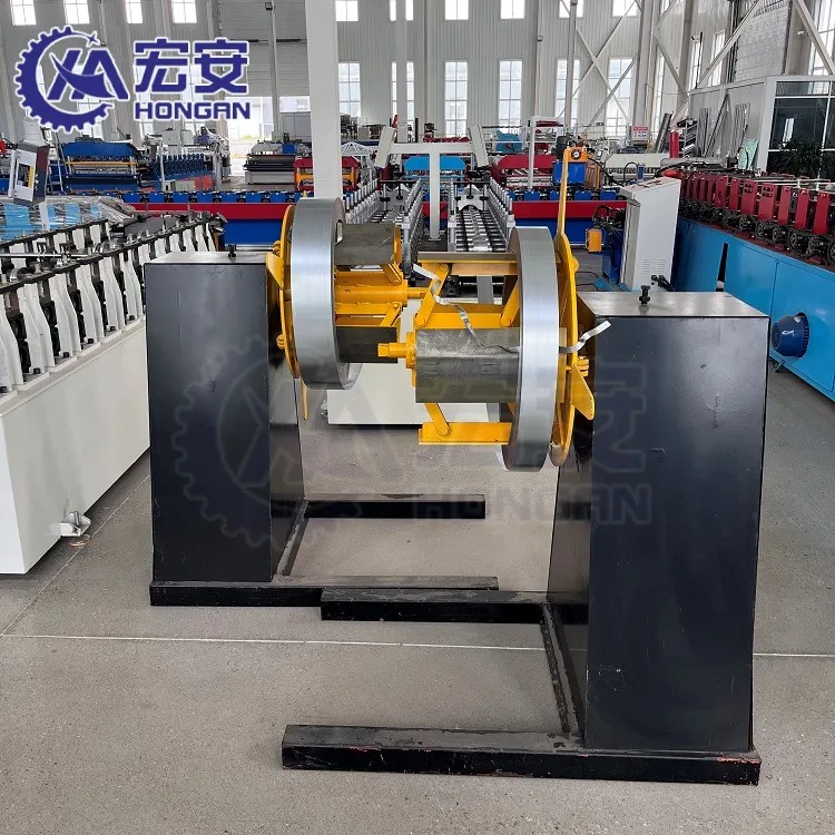 Double Dual Head Stud Machine Automatic Metal Drywall Stud And Track Roll Forming Machine Ceiling Keel Truss Machine For Sale