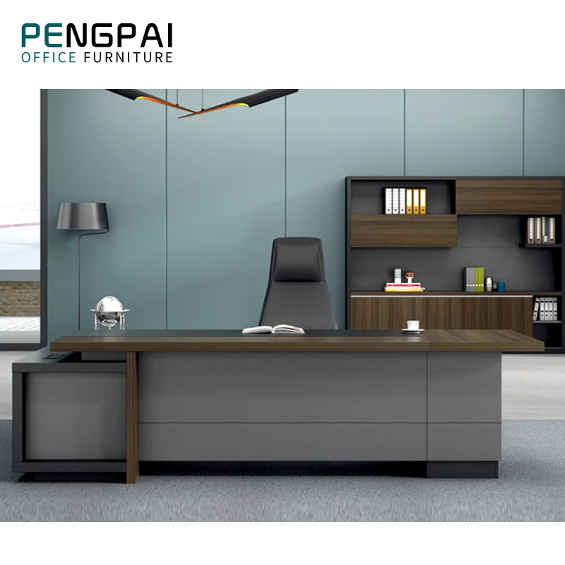 Pengpai офисная мебель из меламинового материала Рабочий стол для офиса