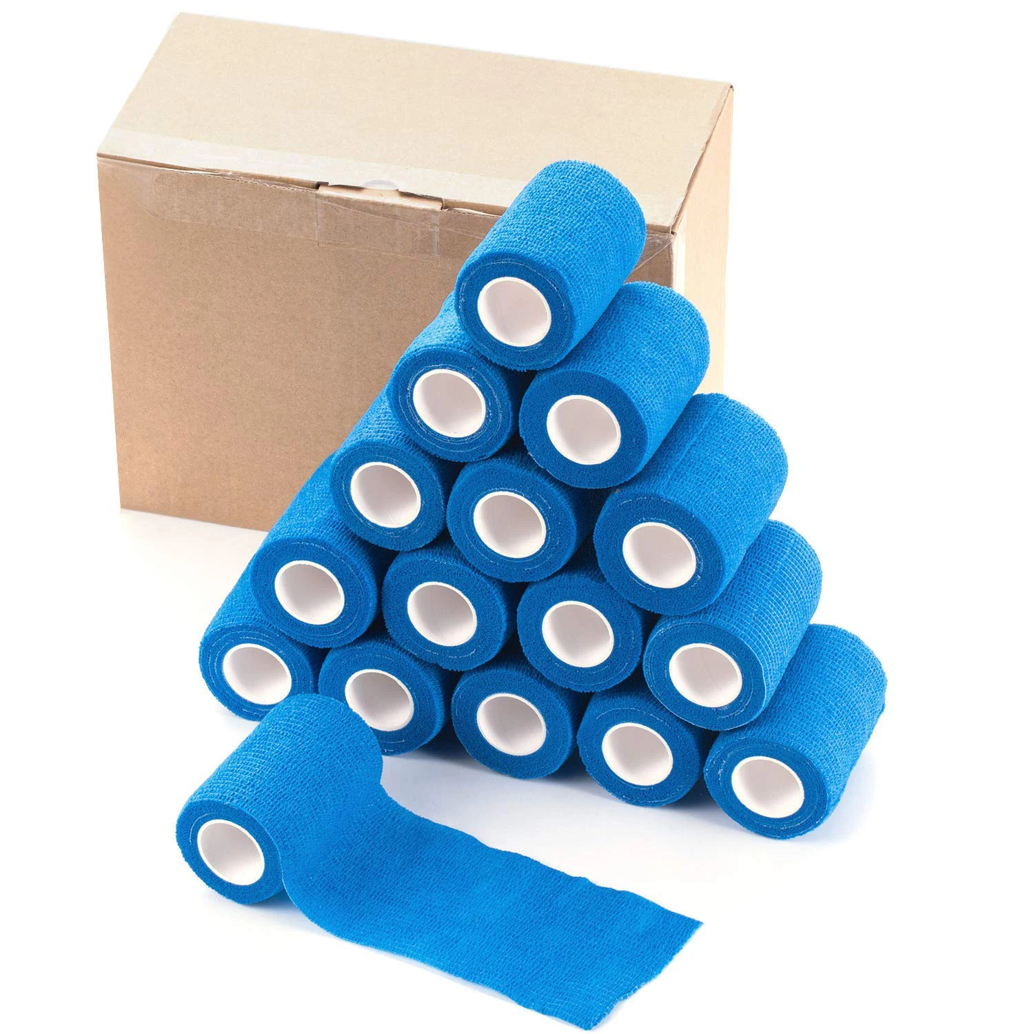 Multiple usage Colored Self-Adhesive Non-Woven Cohesive Bandage Sport Adhesive Elastic Bandage