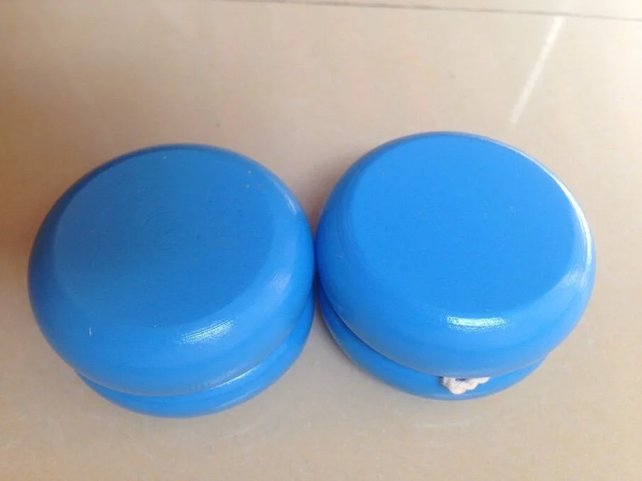 Деревянные разноцветные детские игрушки yo-yo с