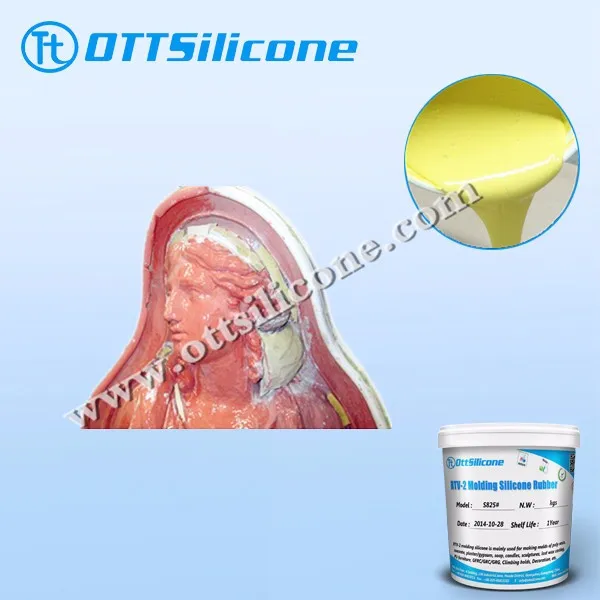 Resin Craft Liquid Silicone for PU Molding RTV2 Silicone