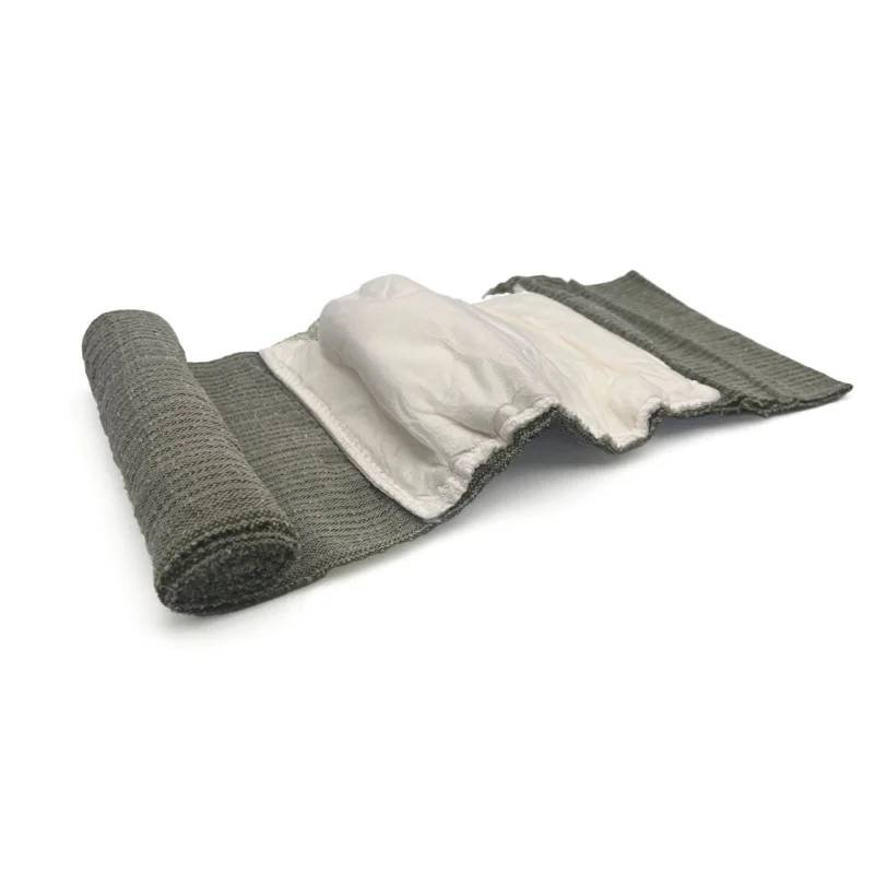 Medical First Aid Tactical Survival Trauma 6 /4 Inch Crepe Emergency Israeli Elastic Bandage in stock