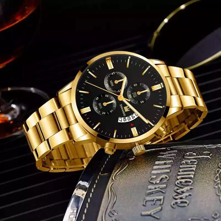 Оптовая продажа с завода, мужские часы Reloj Hombre из сплава, роскошные мужские наручные часы из нержавеющей стали