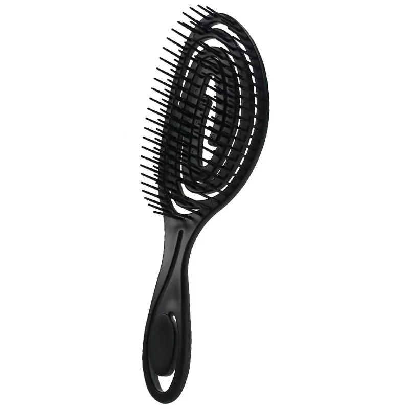 Hot Hair Scalp Massage Comb Curly Detangle round Hair shampoo Brushes and combs detangler for Salon Hairdressing Tools