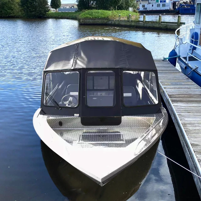 22ft  Fishing  Aluminium Closed Cabin High Speed Jet Boats