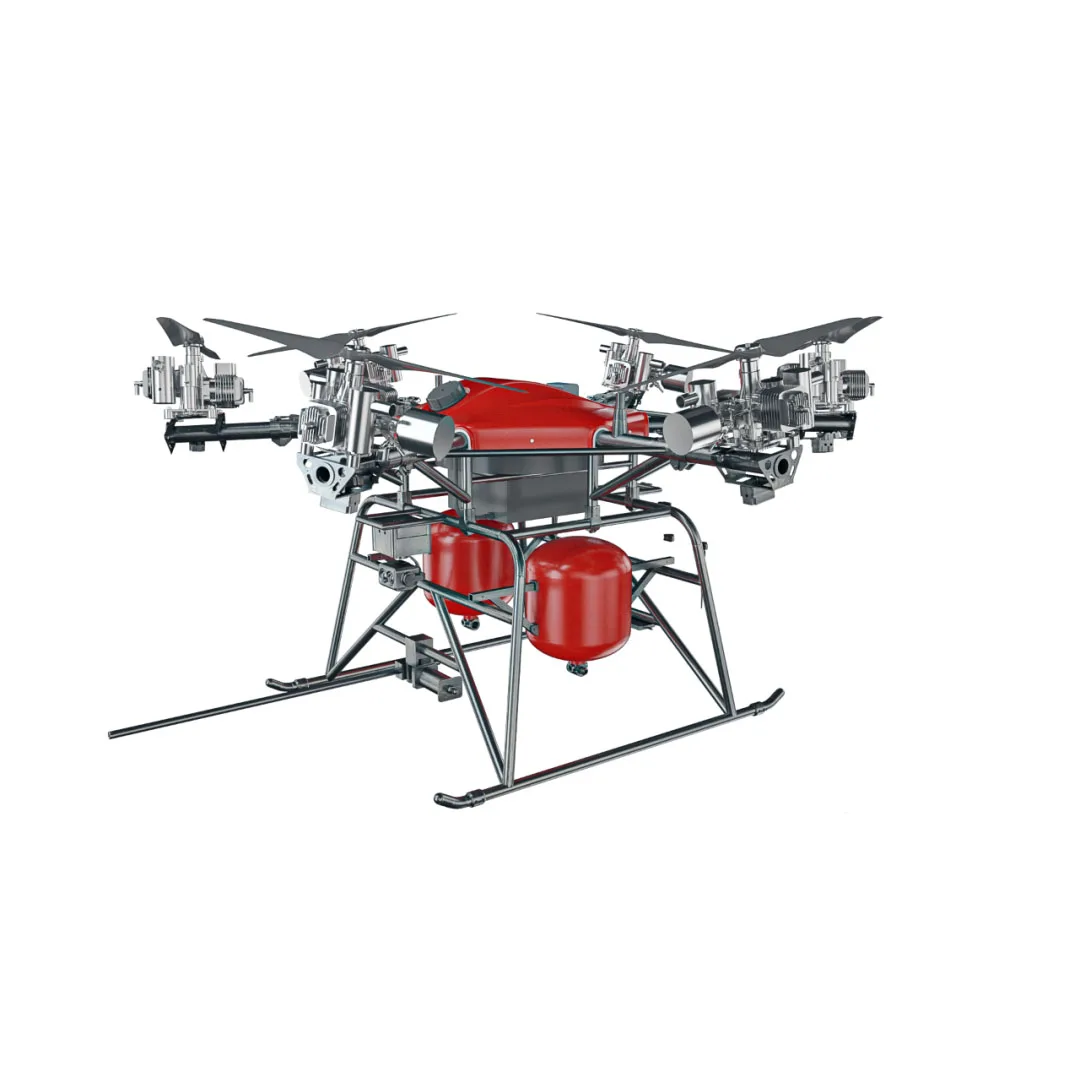 High quality fire extinguishing for high building forest factory hospital school Dry Powder Spraying Fire Fighting UAV