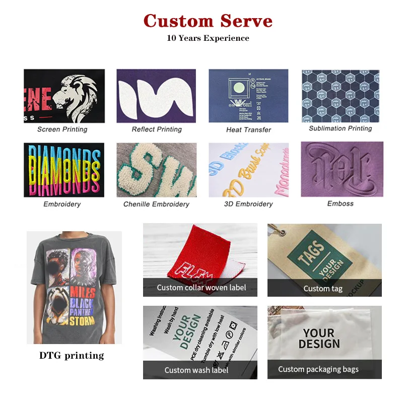 Manufacturing Company Custom Logo Oversized T Shirt Short Sleeve Clothes Men High Quality Heavy Cotton T Shirt