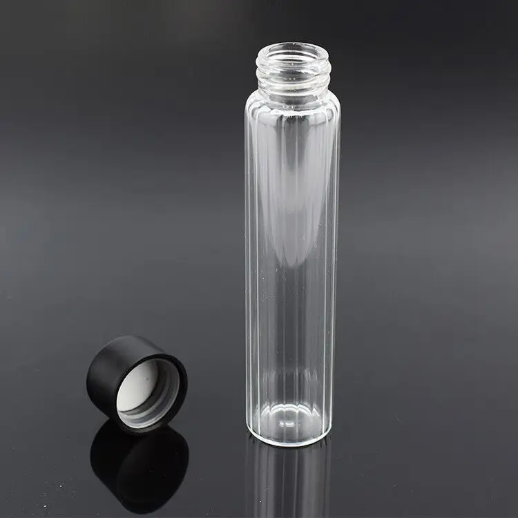 Custom Any Length Brand Borosilicate Glass tube 80mm 115mm 116mm 125mm with Child Resistant Cap for J tubes