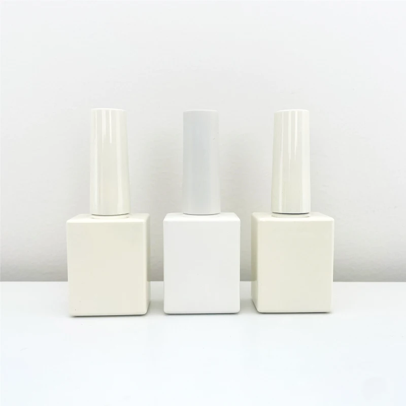 5ml round frosted nail polish empty bottle kids cloud shape rose gold black empty 15 ml supplier