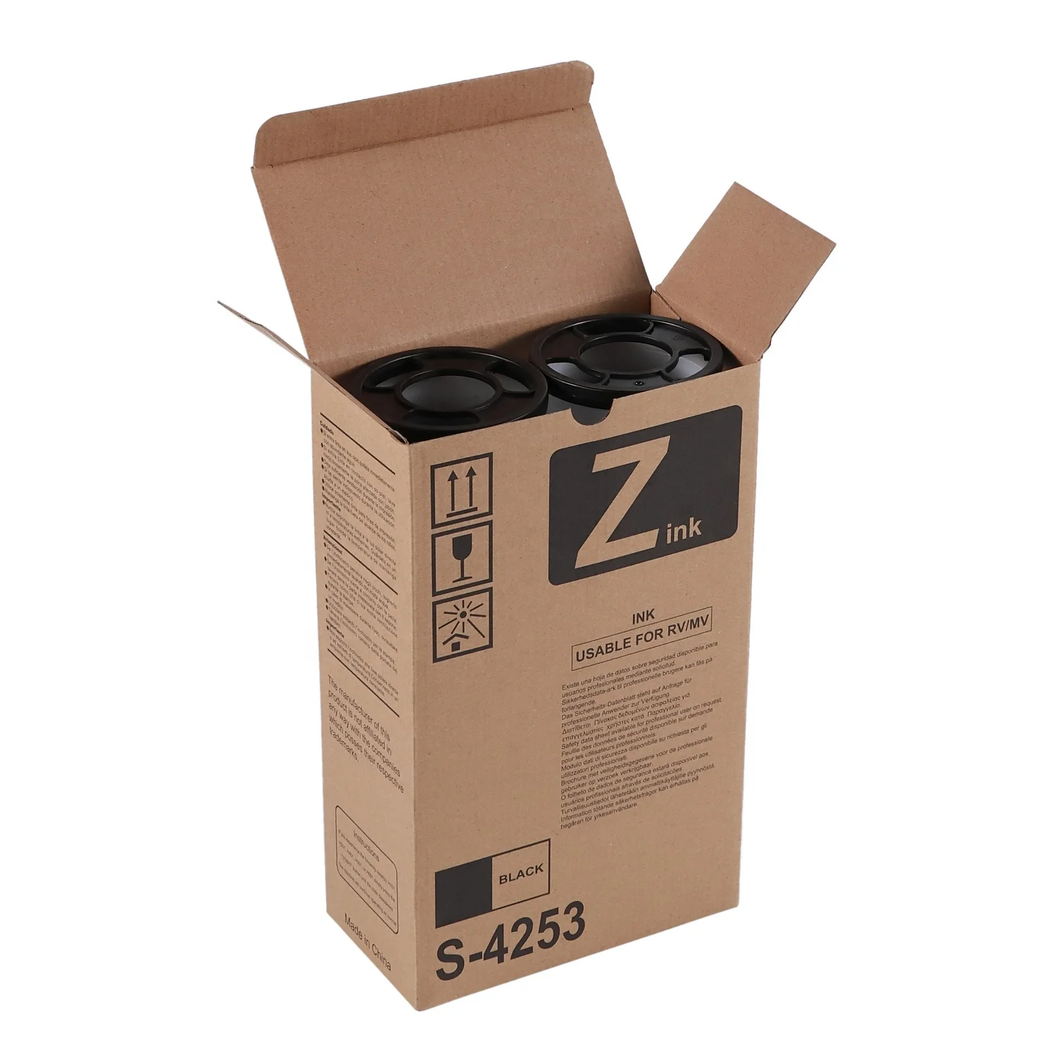 rz ink S-4253 risos ink  printing ink