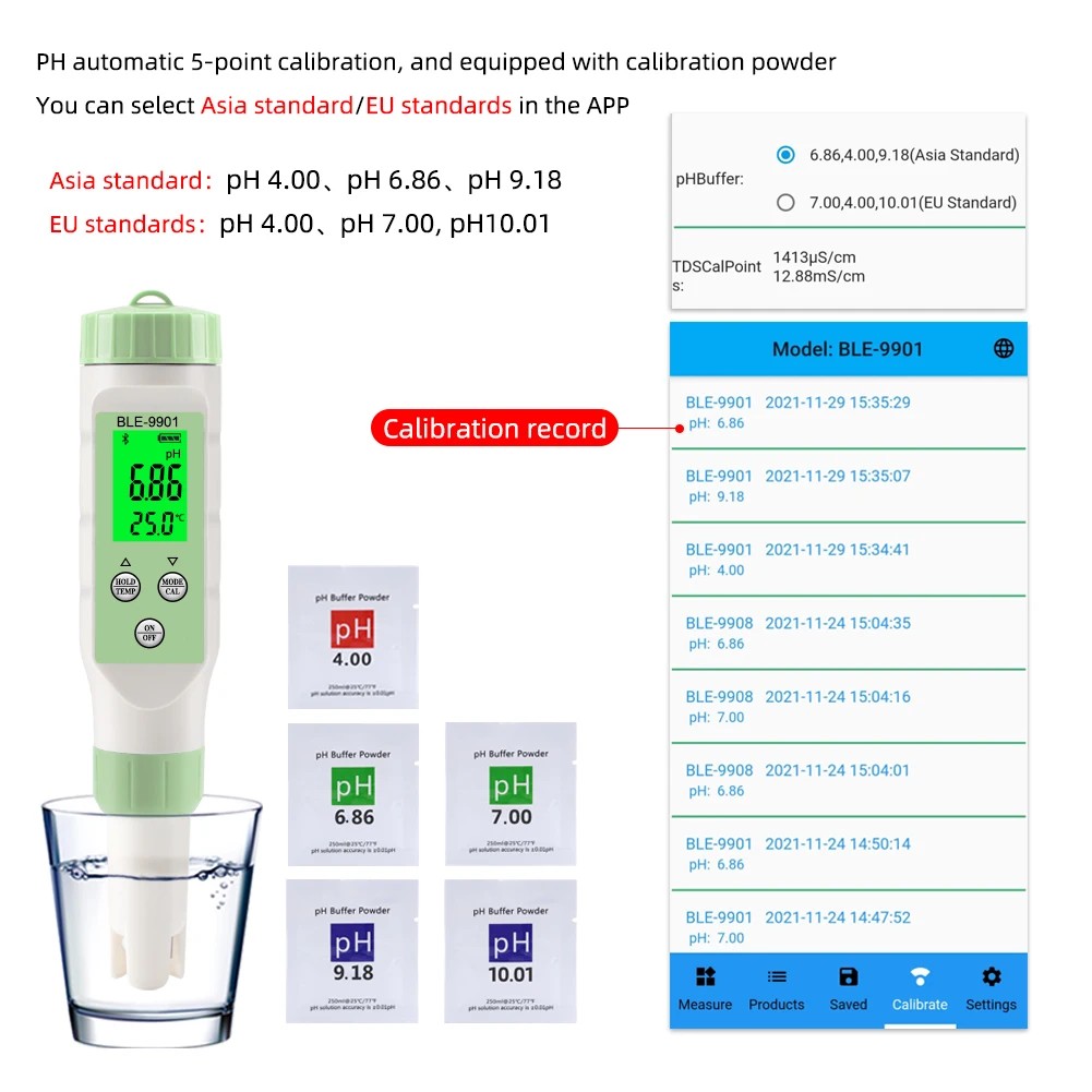 Pocket-size 3 in 1 tds meter drinking for water PH TDS Temp water quality analyzer instruments for pool