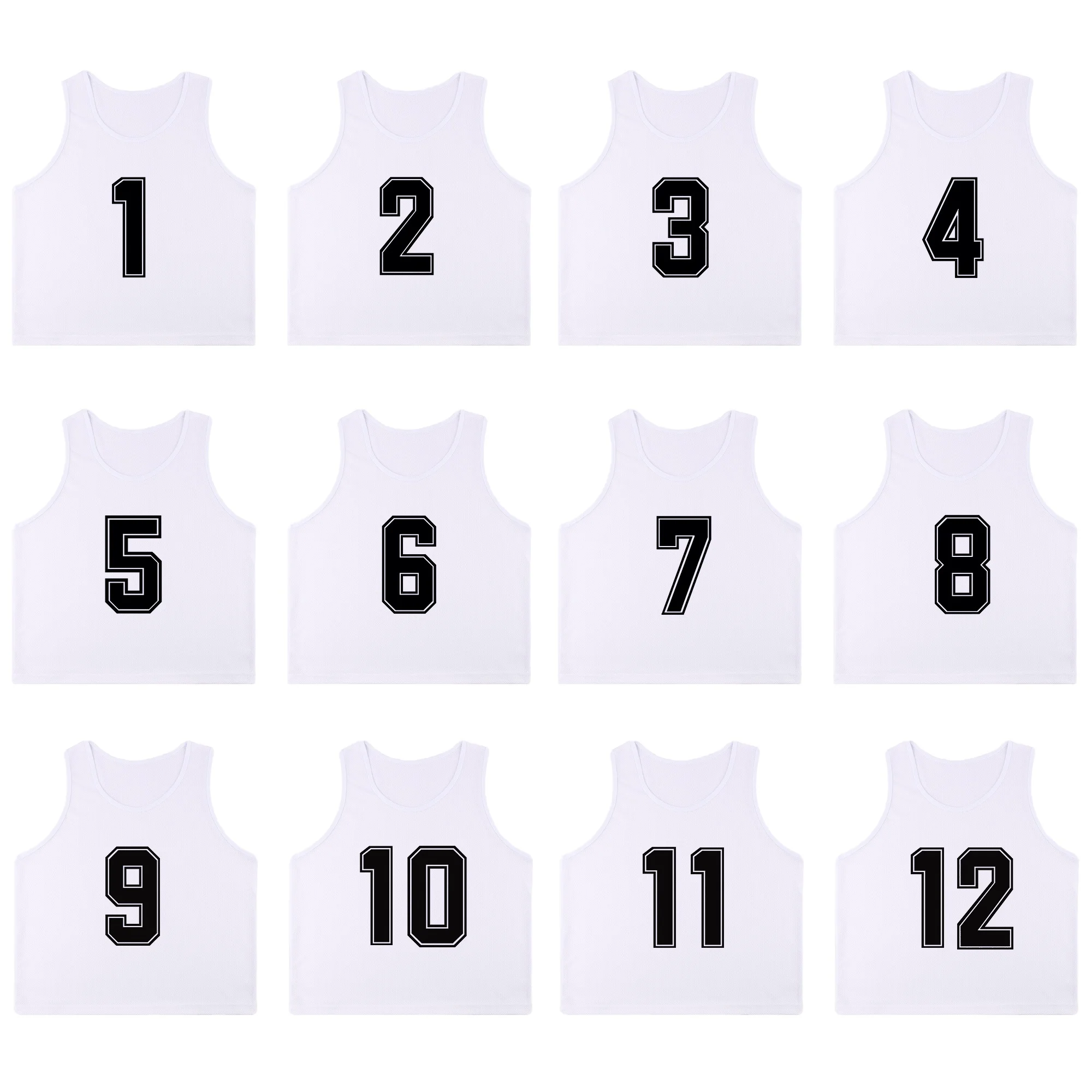 Factory Wholesale custom soccer vest training mesh bibs training vest sport
