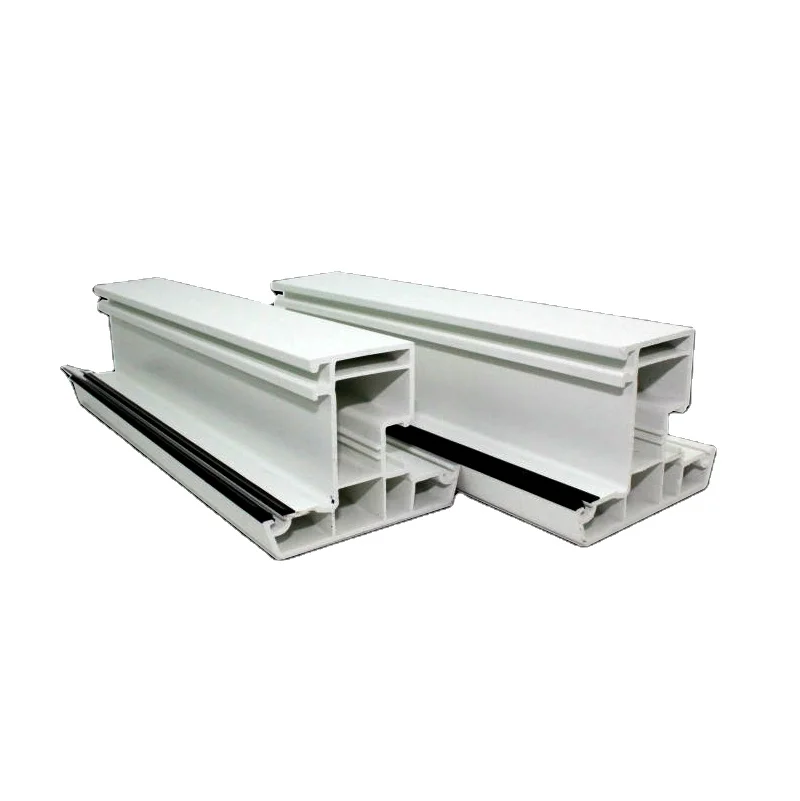 Виниловый экструдированный оконный профиль upvc дверная рама Пластиковый