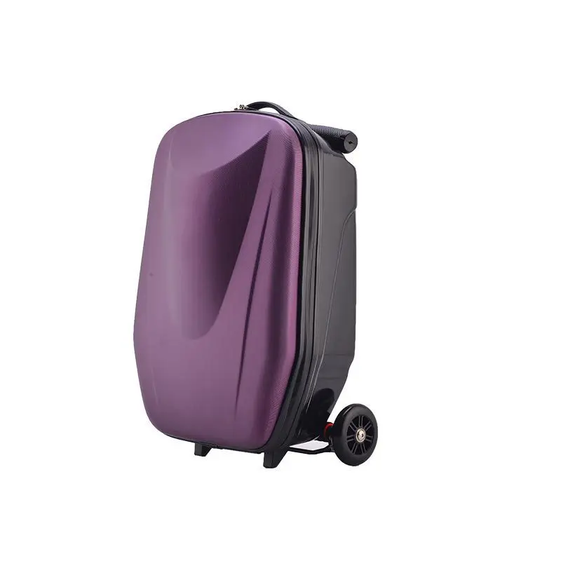 New 21inch travel suitcase student bags Innovative PC trolley bags folding suit case scooter luggage