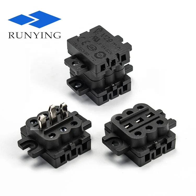 Защитный выключатель питания M29 штекер и гнездо разъем IP20 автоматического выключателя для уличных