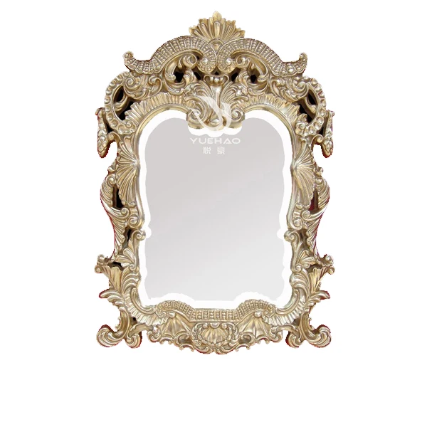 Wholesales Large Urban Style Baroque Carving Framed Decor Wall Mirror