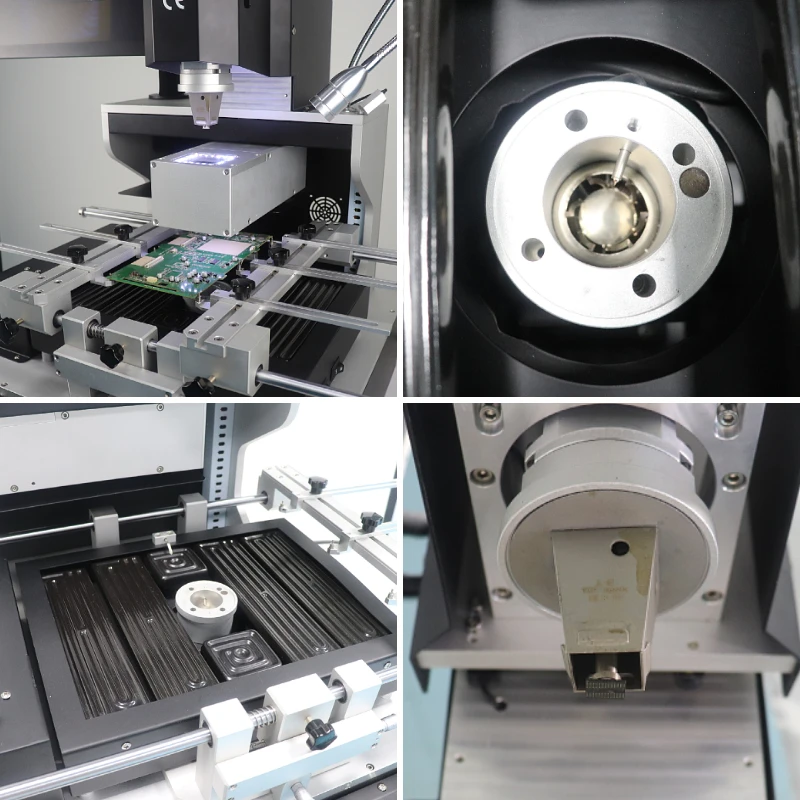DT-F630 BGA Rework Station комплект 3 зон Инфракрасная паяльная станция 4000 Вт для ремонта материнских плат мобильный телефон чип печатная машина