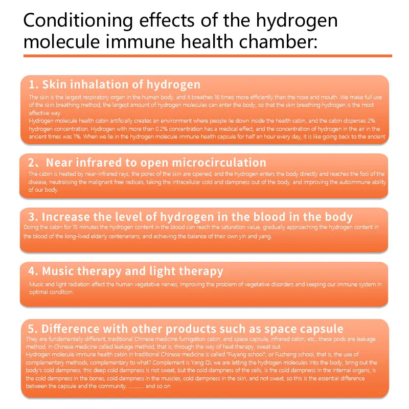 OEM ODM or Viserton Anti-aging  Antioxidant  Multi-purpose  Smart  Hydrogen Molecule Energy Health Chamber VST-HC1
