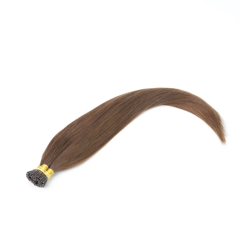 Wholesale Price High Quality Raw Virgin Hair Undetectable I tip hair extensions #4