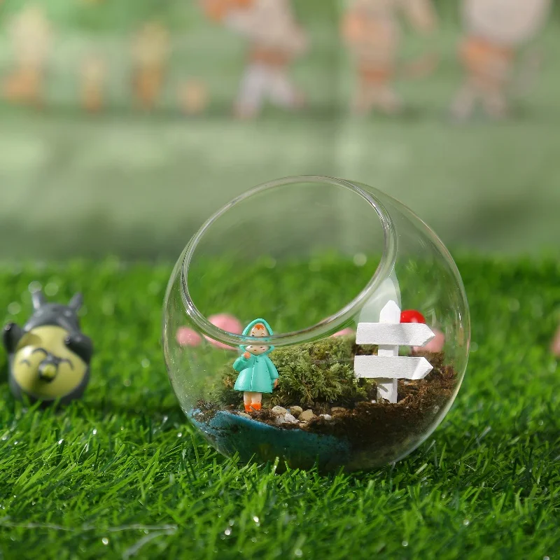 Amazon hot sale large glass bowl terrarium for fish or vase