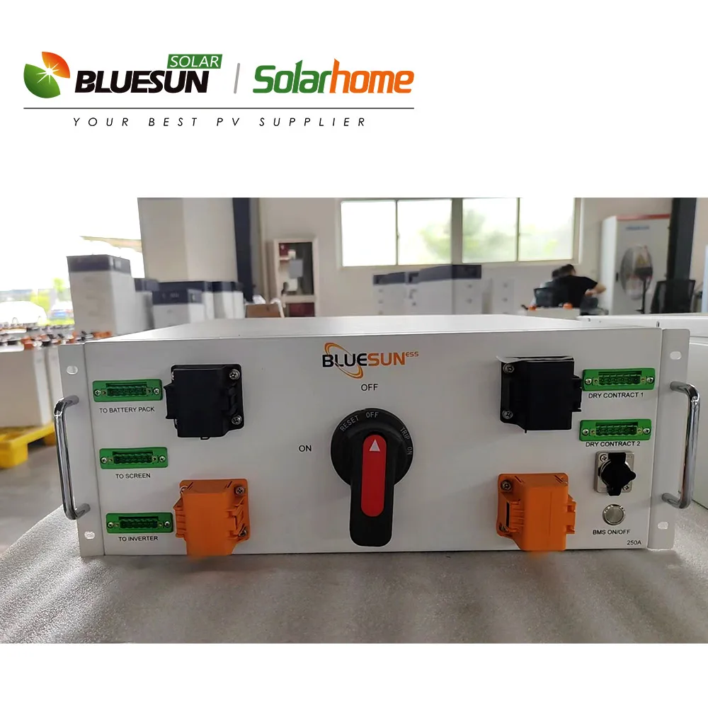 Bluesun pv combiner box lithium battery pv high voltage solar box  for solar systems