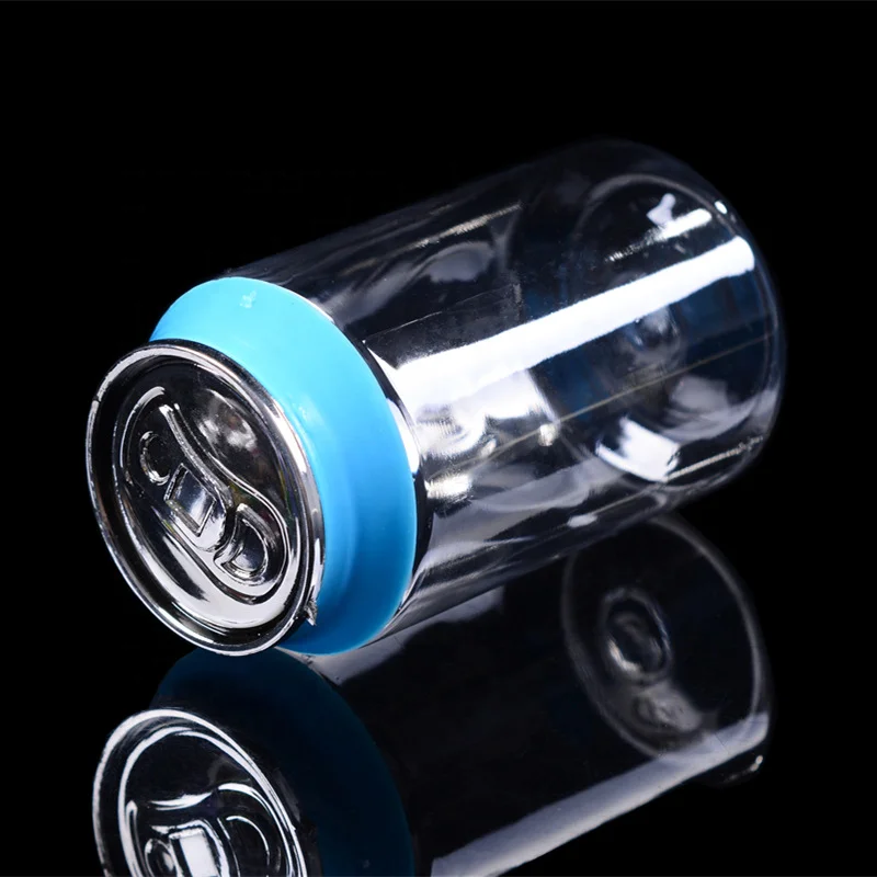 In Stock Plastic Herb Jar Airtight Tobacco Storage Container Herb Flower Can Candy Cookie Gummy Edible Plastic Bottle With Lid