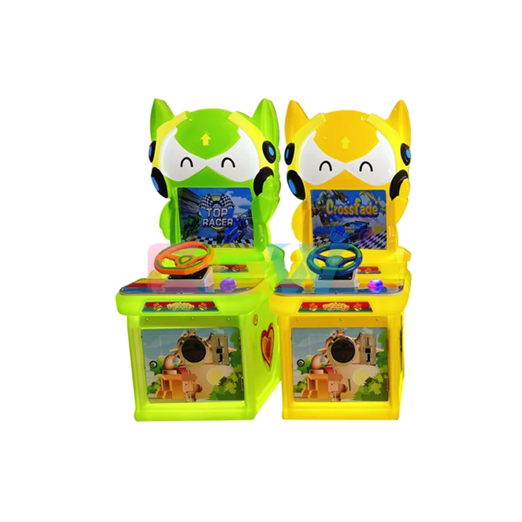 CGW Toddlers Car Arcade Racing Game Machine Simulator Arcade Motor Racing Car Game Machine