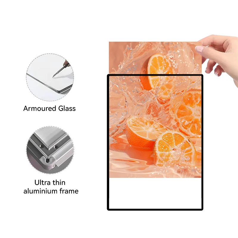 Ultra-thin Advertising Light Box Indoor Sign Poster Display Frame Led Illuminated Light Box