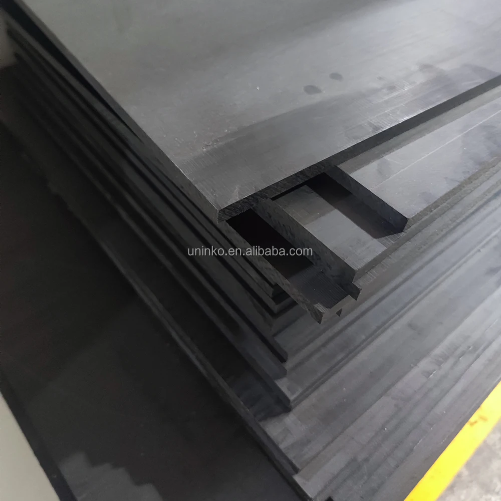Wholesale PA66+30GF reinforced grade high strength plate heat stabilized thk 8-100mm custom sizeblack sheet