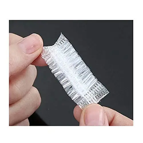 Disposable Waterproof Clear Ear Protect Cover Bath Shower Elastic plastic wrap