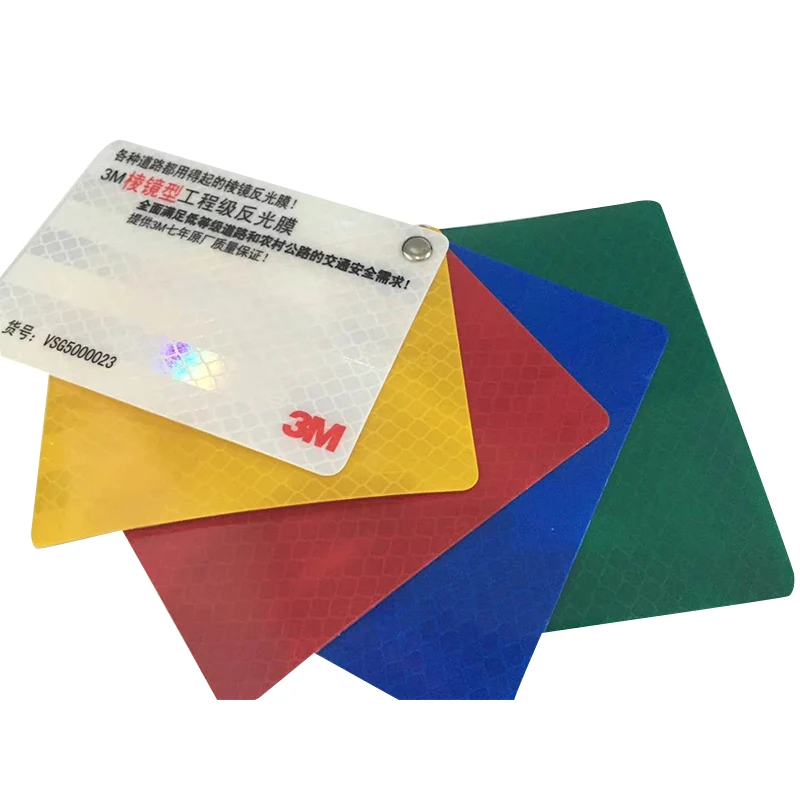 Sticky reflector for vehicles reflective sticker for trailers dot reflective belt