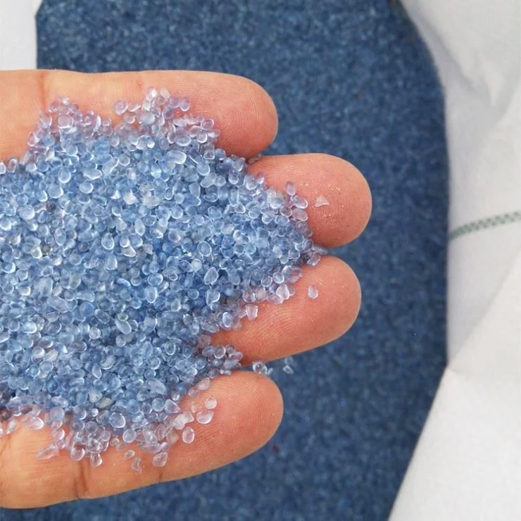 Hot Selling Dark Green Transparent Glass Beads For Decoration With Low Price