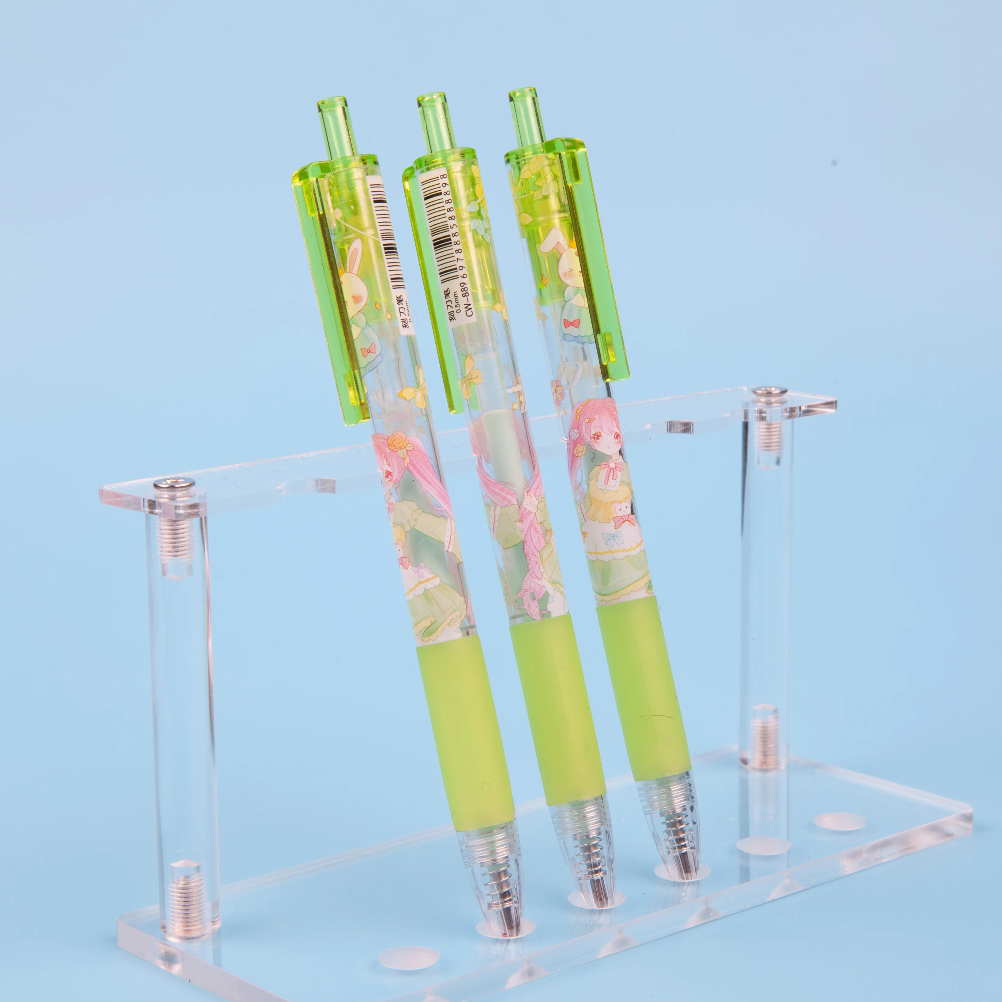 New Style Smooth Writing Glue Pen Home/office/school Supplies Plastic Glue Stick Tool Pen Click Style