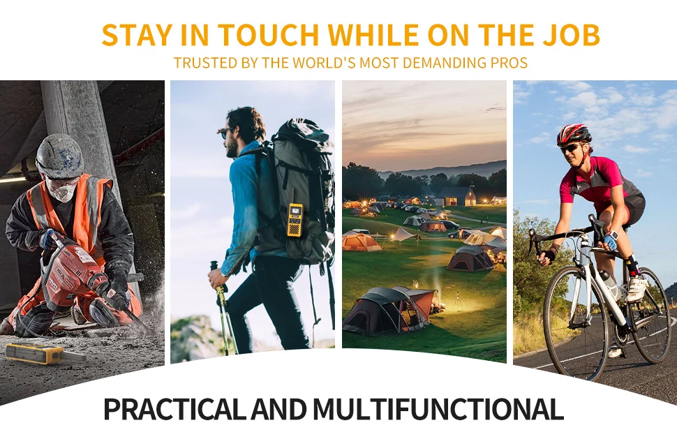 IP67 handheld transceiver walkie talkie waterproof walkie talkie audio intercom system