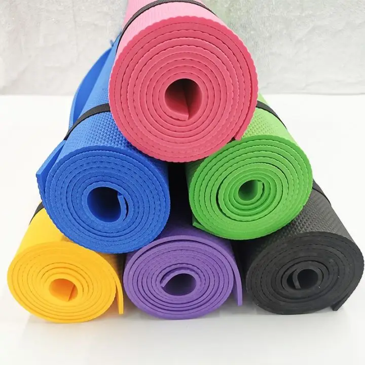 oem wholesale custom fitness exercise travel eva pilates yoga mat