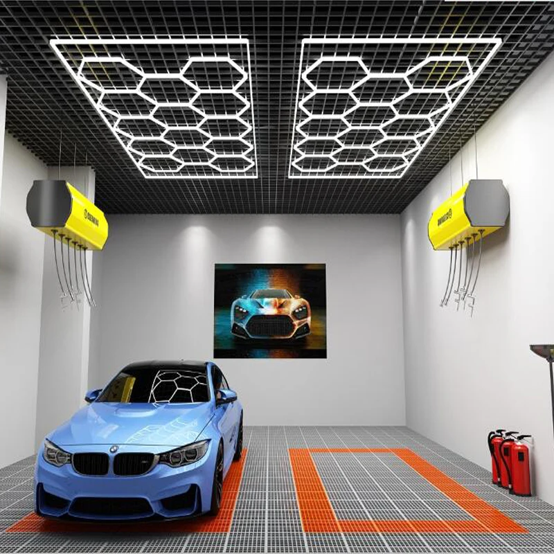 Easy Install Custom Designed Led Lights For The Showroom Auto Inspection Car Workshop Light Detailing Light