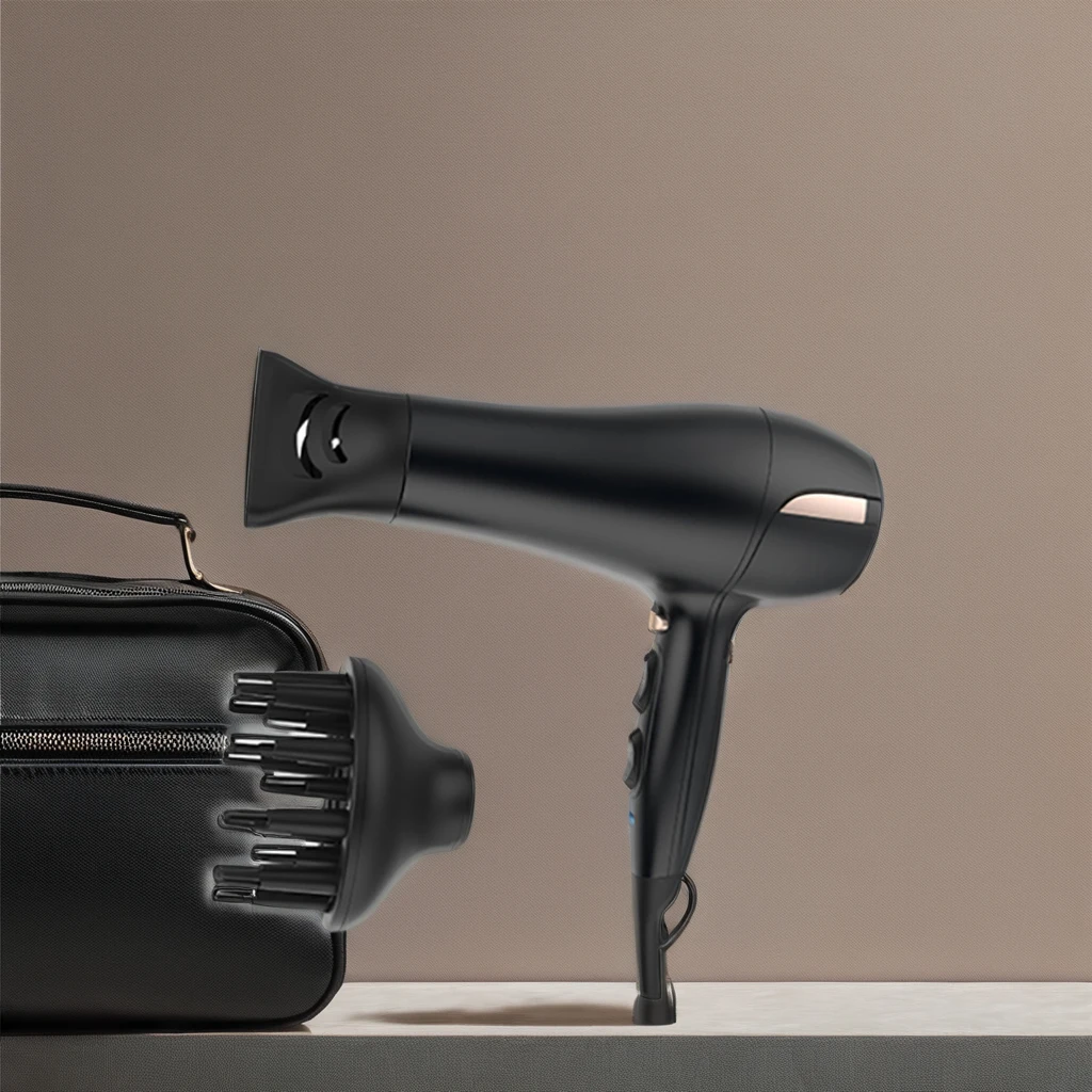 Оптовая продажа с фабрики лучшее качество фен для волос мощностью 1600 Вт бытовой электронный складной двойным напряжением