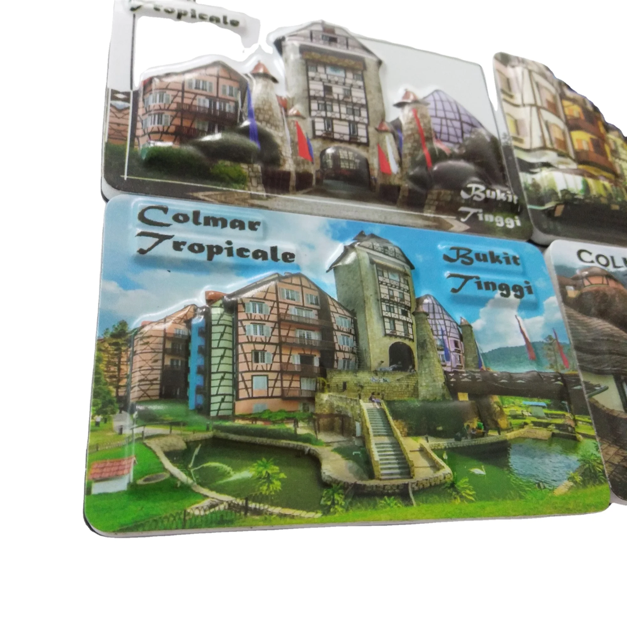 Manufacturer Make 3d embossed fridge magnet Tourism Souvenirs Magnetic Refrigerator Promotional Usa Custom Printed Customised