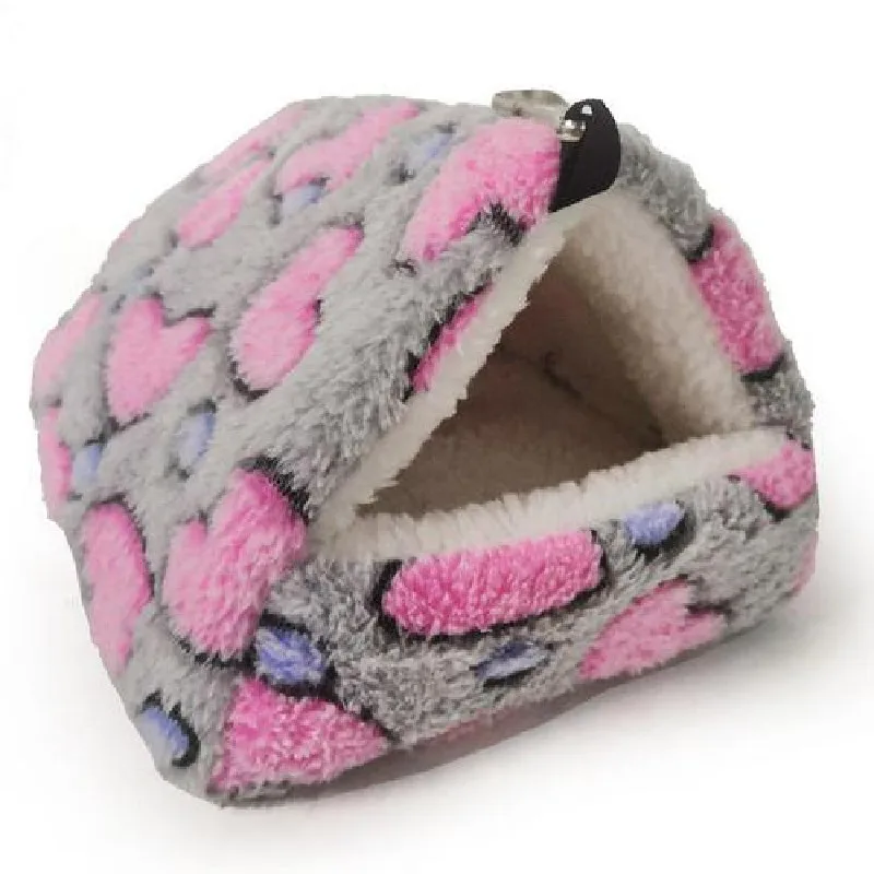 
Hot Sale Winter Season Keep Warm Pet Tent Outdoor Portable Soft Cotton Small Animal Sleeping Tent 