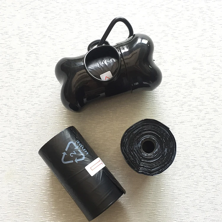 Hot Cute Retail Scented Poop Plastic Bags With Dispenser For Dog Waste Work Home Packing Products