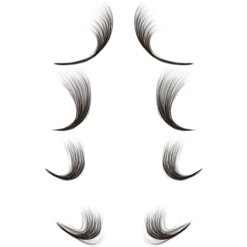 
HOT sale New Design Waterproof Fashion 18 Styles custom Baby Hair edges tattoo sticker fake Baby Hair Tattoo 