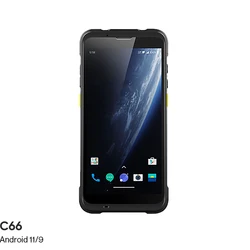Chainwayc66 мобильный компьютер Прочный android pda портативный промышленный сканер штрих-кодов
